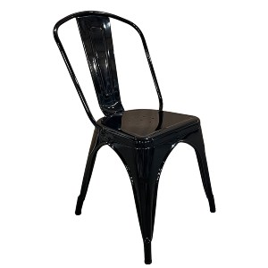 Artelibre - 14600120 ΚΑΡΕΚΛΑ ARTELIBRE ΒΙΟΜΗΧΑΝΙΚΟΥ ΤΥΠΟΥ VINTAGE TOLIKO ΜΑΥΡΟ ΜΕΤΑΛΛΟ 44X49X84CM