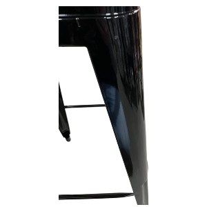 Artelibre - 14600133 ΣΚΑΜΠΟ BAR ARTELIBRE ΒΙΟΜΗΧΑΝΙΚΟΥ ΤΥΠΟΥ VINTAGE MOLERO II ΜΑΥΡΟ/ΚΑΦΕ ΜΕΤΑΛΛΟ/ΞΥΛΟ 44X44X94CM