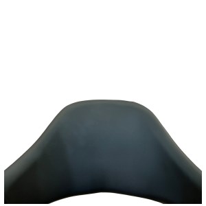 Artelibre - 14600151 ΚΑΡΕΚΛΑ ΤΡΑΠΕΖΑΡΙΑΣ ARTELIBRE SOLANA ΜΑΥΡΟ/ΚΑΡΥΔΙ PU/ΜΕΤΑΛΛΟ 51X51X81CM