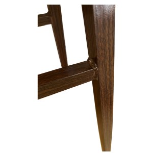 Artelibre - 14600151 ΚΑΡΕΚΛΑ ΤΡΑΠΕΖΑΡΙΑΣ ARTELIBRE SOLANA ΜΑΥΡΟ/ΚΑΡΥΔΙ PU/ΜΕΤΑΛΛΟ 51X51X81CM