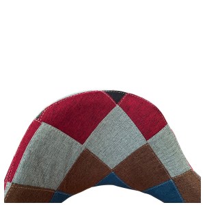Artelibre - 14600152 ΚΑΡΕΚΛΑ ΤΡΑΠΕΖΑΡΙΑΣ ARTELIBRE SOLANA PATCHWORK ΥΦΑΣΜΑ/ΜΕΤΑΛΛΟ 51X51X81CM