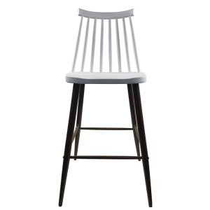 Artelibre - 14600192 ΣΚΑΜΠΟ BAR ARTELIBRE MARANTA ΛΕΥΚΟ/ΚΑΡΥΔΙ PP/ΜΕΤΑΛΛΟ 45X46X97CM