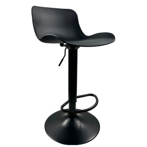 Artelibre - 14600194 ΣΚΑΜΠΟ BAR ARTELIBRE QUERIDA ΜΑΥΡΟ PP/ΜΕΤΑΛΛΟ 44X45X58/81-79/102CM