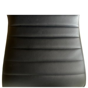 Artelibre - 14600199 ΣΚΑΜΠΟ BAR ARTELIBRE ENCANTA ΜΑΥΡΟ/ΧΡΩΜΙΟ PU/ΜΕΤΑΛΛΟ 41X50X59/94-80/115CM