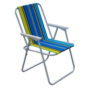 Artelibre - 14660020 ΚΑΡΕΚΛΑ ΠΑΡΑΛΙΑΣ ARTELIBRE ΜΕΤΑΛΛΟ/ΥΦΑΣΜΑ 63X45X81CM ΣΕ ΔΙΑΦΟΡΑ ΧΡΩΜΑΤΑ