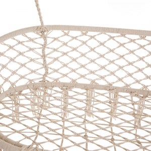 Artelibre - 14660069 ΚΟΥΝΙΑ CORSICA ΛΕΥΚΟ POLYCOTTON/ΜΕΤΑΛΛΟ 67X44CM
