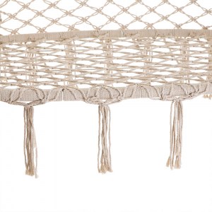 Artelibre - 14660069 ΚΟΥΝΙΑ CORSICA ΛΕΥΚΟ POLYCOTTON/ΜΕΤΑΛΛΟ 67X44CM