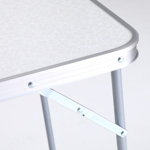 Artelibre - 14660083 ΤΡΑΠΕΖΙ ΣΠΑΣΤΟ BLISS ΛΕΥΚΟ ΑΛΟΥΜΙΝΙΟ 70X50X60CM