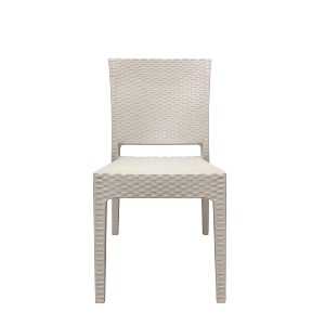 Artelibre - 14720006 ΚΑΡΕΚΛΑ ΚΗΠΟΥ CAPPUCCINO RATTAN 47X55X87CM