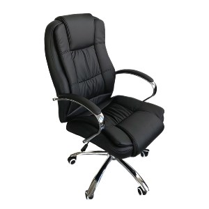 Artelibre - 14750001 ΚΑΡΕΚΛΑ ΓΡΑΦΕΙΟΥ ARTELIBRE DUNDEE ΜΑΥΡΟ PU 72X65X113-121CM