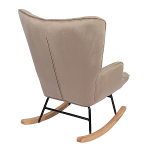 Artelibre - 14770071 ΠΟΛΥΘΡΟΝΑ ΚΟΥΝΙΣΤΗ ARTELIBRE DARIA ΑΝΟΙΧΤΟ ΚΑΦΕ ΒΕΛΟΥΔΟ/ΜΕΤΑΛΛΟ/ΞΥΛΟ 85X69X90CM