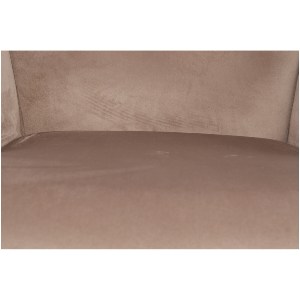 Artelibre - 14770071 ΠΟΛΥΘΡΟΝΑ ΚΟΥΝΙΣΤΗ ARTELIBRE DARIA ΑΝΟΙΧΤΟ ΚΑΦΕ ΒΕΛΟΥΔΟ/ΜΕΤΑΛΛΟ/ΞΥΛΟ 85X69X90CM