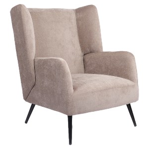 Artelibre - 14770081 ΠΟΛΥΘΡΟΝΑ ARTELIBRE NORA ΚΑΦΕ ΑΝΟΙΧΤΟ ΥΦΑΣΜΑ/ΜΕΤΑΛΛΟ 100X80X89CM