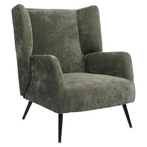 Artelibre - 14770083 ΠΟΛΥΘΡΟΝΑ ARTELIBRE NORA ΠΡΑΣΙΝΟ ΥΦΑΣΜΑ/ΜΕΤΑΛΛΟ 100X80X89CM