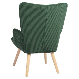 Artelibre - 14770089 ΠΟΛΥΘΡΟΝΑ ARTELIBRE LIRA ΠΡΑΣΙΝΟ ΥΦΑΣΜΑ ΚΟΤΛΕ/ΞΥΛΟ 94.5X64X70.5CM