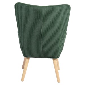 Artelibre - 14770089 ΠΟΛΥΘΡΟΝΑ ARTELIBRE LIRA ΠΡΑΣΙΝΟ ΥΦΑΣΜΑ ΚΟΤΛΕ/ΞΥΛΟ 94.5X64X70.5CM