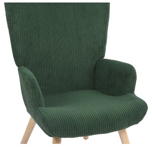 Artelibre - 14770089 ΠΟΛΥΘΡΟΝΑ ARTELIBRE LIRA ΠΡΑΣΙΝΟ ΥΦΑΣΜΑ ΚΟΤΛΕ/ΞΥΛΟ 94.5X64X70.5CM