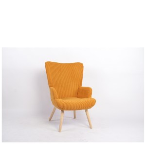 Artelibre - 14770090 ΠΟΛΥΘΡΟΝΑ ARTELIBRE LIRA ΜΟΥΣΤΑΡΔΙ ΥΦΑΣΜΑ ΚΟΤΛΕ/ΞΥΛΟ 94.5X64X70.5CM