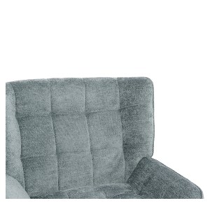 Artelibre - 14770095 ΠΟΛΥΘΡΟΝΑ ARTELIBRE TIVA ΠΡΑΣΙΝΟ ΥΦΑΣΜΑ ΣΕΝΙΛ/ΜΕΤΑΛΛΟ 84X78X77CM