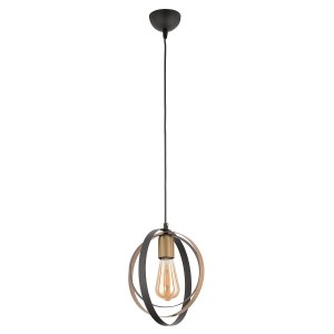 Artelibre - 14780054 ΦΩΤΙΣΤΙΚΟ ΚΡΕΜΑΣΤΟ AVAN ΜΑΥΡΟ ΜΕΤΑΛΛΟ 25X70CM