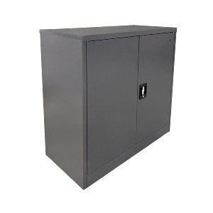 Artelibre - 14800004 ΝΤΟΥΛΑΠΙ ARTELIBRE DUILIN ΣΚΟΥΡΟ ΓΚΡΙ ΜΕΤΑΛΛΟ 90X40X90CM