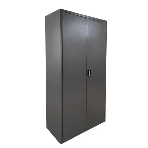Artelibre - 14800006 ΦΟΡΙΑΜΟΣ ARTELIBRE DURIN ΣΚΟΥΡΟ ΓΚΡΙ ΜΕΤΑΛΛΟ 90X45X180CM