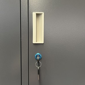 Artelibre - 14800010 ΦΟΡΙΑΜΟΣ ARTELIBRE 6 ΘΕΣΕΩΝ EARNIL ΣΚΟΥΡΟ ΓΚΡΙ ΜΕΤΑΛΛΟ 90X45X185CM
