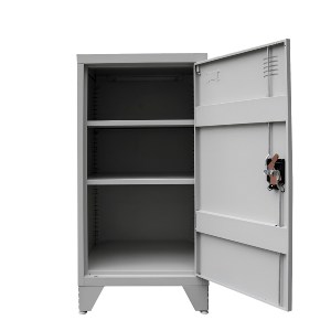 Artelibre - 14800020 ΦΟΡΙΑΜΟΣ ARTELIBRE LEGOLIN ΑΝΟΙΧΤΟ ΓΚΡΙ ΜΕΤΑΛΛΟ 50X50X90CM