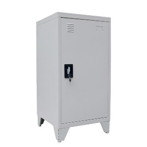 Artelibre - 14800020 ΦΟΡΙΑΜΟΣ ARTELIBRE LEGOLIN ΑΝΟΙΧΤΟ ΓΚΡΙ ΜΕΤΑΛΛΟ 50X50X90CM