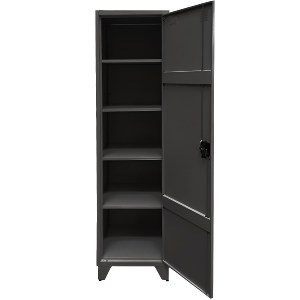 Artelibre - 14800023 ΦΟΡΙΑΜΟΣ ARTELIBRE SINDARIN ΣΚΟΥΡΟ ΓΚΡΙ ΜΕΤΑΛΛΟ 50X50X185CM