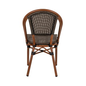 Artelibre - 14840056 ΚΑΡΕΚΛΑ ΚΗΠΟΥ DALILA ΚΑΦΕ/ΜΠΑΜΠΟΥ ΑΛΟΥΜΙΝΙΟ/ΥΦΑΣΜΑ 50X56X86CM
