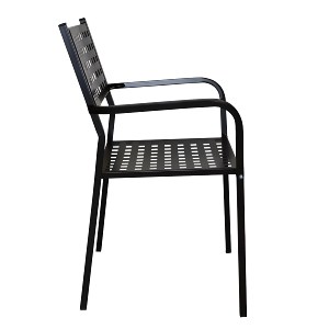 Artelibre - 14840084 ΠΟΛΥΘΡΟΝΑ ΚΗΠΟΥ ARTELIBRE MONTU ΜΑΥΡΟ ΜΕΤΑΛΛΟ 54X51X84CM