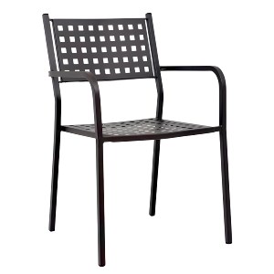 Artelibre - 14840084 ΠΟΛΥΘΡΟΝΑ ΚΗΠΟΥ ARTELIBRE MONTU ΜΑΥΡΟ ΜΕΤΑΛΛΟ 54X51X84CM