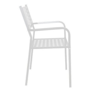 Artelibre - 14840085 ΠΟΛΥΘΡΟΝΑ ΚΗΠΟΥ ARTELIBRE MONTU ΛΕΥΚΟ ΜΕΤΑΛΛΟ 54X51X84CM