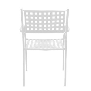 Artelibre - 14840085 ΠΟΛΥΘΡΟΝΑ ΚΗΠΟΥ ARTELIBRE MONTU ΛΕΥΚΟ ΜΕΤΑΛΛΟ 54X51X84CM