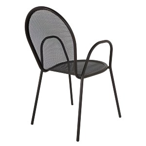 Artelibre - 14840089 ΠΟΛΥΘΡΟΝΑ ΚΗΠΟΥ ARTELIBRE SATIS ΜΑΥΡΟ ΜΕΤΑΛΛΟ 54X62X89CM