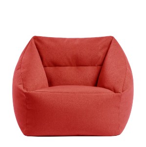 Artelibre - 14860028 ΠΟΥΦ ΠΟΛΥΘΡΟΝΑ MAZIA ΚΟΚΚΙΝΟ ΥΦΑΣΜΑ 64X64X66.5CM