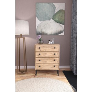 Artelibre - 14870050 ΣΥΡΤΑΡΙΕΡΑ AMARI ΔΡΥΣ ΜΟΡΙΟΣΑΝΙΔΑ 72X43X96CM