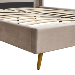 Artelibre - 14920026 ΚΡΕΒΑΤΙ ΥΠΕΡΔΙΠΛΟ ARTELIBRE SEDONA ΜΠΕΖ ΥΦΑΣΜΑ ΓΙΑ ΣΤΡΩΜΑ 160X200CM