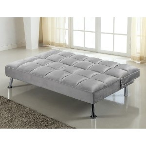 Artelibre - 14950007 ΚΑΝΑΠΕΣ ΚΡΕΒΑΤΙ ARTELIBRE ALIKA ΑΝΟΙΧΤΟ ΓΚΡΙ 190X92X83CM