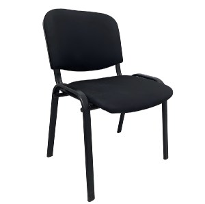 Artelibre - 14960010 ΚΑΡΕΚΛΑ ΕΠΙΣΚΕΠΤΗ VISTIPRO ΜΑΥΡΟ ΥΦΑΣΜΑ/ΜΕΤΑΛΛΟ 40X55X77CM