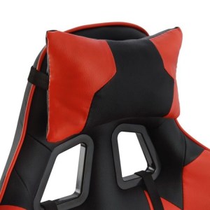 Artelibre - 14990126 ΠΟΛΥΘΡΟΝΑ ΓΡΑΦΕΙΟΥ GAMING ULTIMET ΚΟΚΚΙΝΟ/ΜΑΥΡΟ PVC 66X67X127-135CM