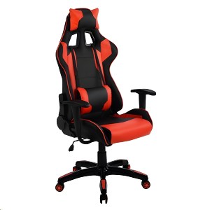 Artelibre - 14990126 ΠΟΛΥΘΡΟΝΑ ΓΡΑΦΕΙΟΥ GAMING ULTIMET ΚΟΚΚΙΝΟ/ΜΑΥΡΟ PVC 66X67X127-135CM