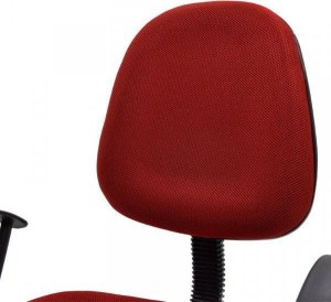 Artelibre - 14990132 ΚΑΡΕΚΛΑ ΓΡΑΦΕΙΟΥ BASIC ΚΟΚΚΙΝΟ ΥΦΑΣΜΑ 55X48X82-94CM