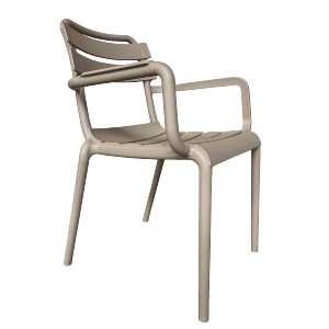Artelibre - 15300014 ΠΟΛΥΘΡΟΝΑ ΚΗΠΟΥ ARTELIBRE HAWAII CAPPUCCINO PP 59X48.5X82.5CM