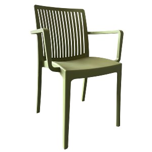 Artelibre - 15300028 ΠΟΛΥΘΡΟΝΑ ΚΗΠΟΥ ARTELIBRE BARTS ΠΡΑΣΙΝΟ PP 53X55.2X82CM
