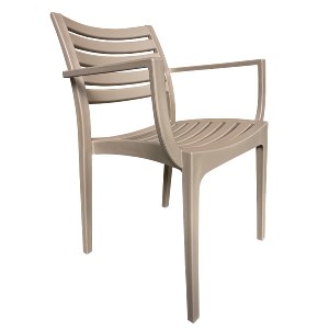 Artelibre - 15300031 ΠΟΛΥΘΡΟΝΑ ΚΗΠΟΥ ARTELIBRE BORA-BORA ΜΠΕΖ PP 57X57X83CM