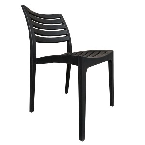 Artelibre - 15300032 ΚΑΡΕΚΛΑ ΚΗΠΟΥ ARTELIBRE BORA-BORA ΜΑΥΡΟ PP 57X46X83CM