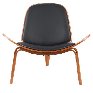 Artelibre - 15330022 ΠΟΛΥΘΡΟΝΑ ARTELIBRE THALOR ΜΑΥΡΟ/ΚΑΦΕ ΞΥΛΟ/PU 90X76.5X74.5CM