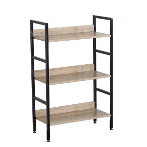 Artelibre - 15340038 ΡΑΦΙΕΡΑ ARTELIBRE MARWOOD ΔΡΥΣ/ΜΑΥΡΟ ΜΟΡΙΟΣΑΝΙΔΑ/ΜΕΤΑΛΛΟ 60X27.6X93CM